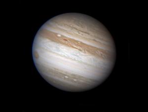 O planeta Júpiter no último doa 8 de maio