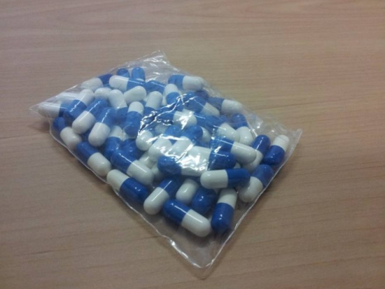 Pílulas de fosfoetanolamina, produzidas no Instituto de Química da USP em São Carlos.