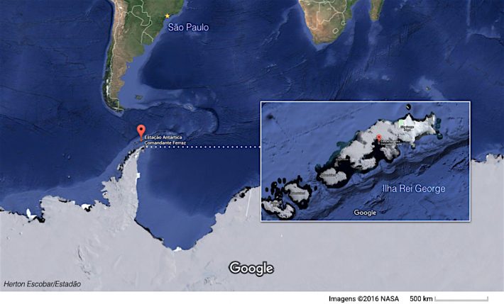 Para ver a localização exata da Estação Comandante Ferraz no Google Maps, clique aqui: https://goo.gl/maps/FBp3G5968Qt