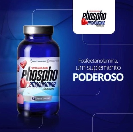 Anúncio do suplemento de fosfoetanolamina no Facebook. Foto: Reprodução