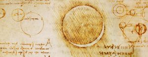 Leonardo da Vinci resolveu o enigma da luz cinérea em 1510 (Wikimedia Commons).
